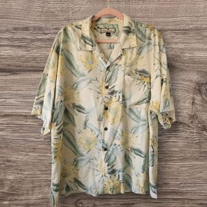 Tommy Bahama | EUC Silk Tropical Hawaiian‎ Shirt Men's XL